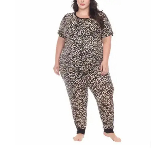 Honeydew 2 piece jersey pajama set - Picture 1 of 6